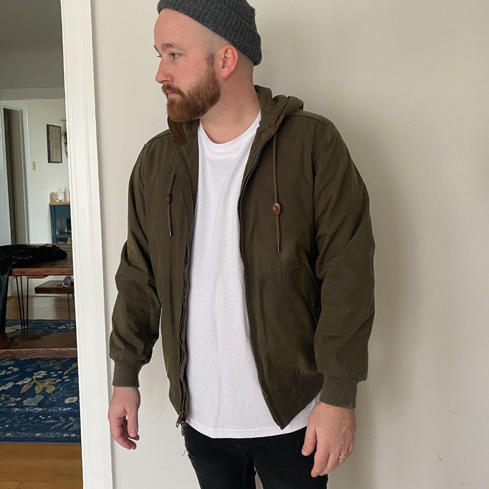 Filson Waxed Canvas Hooded Field Jacket